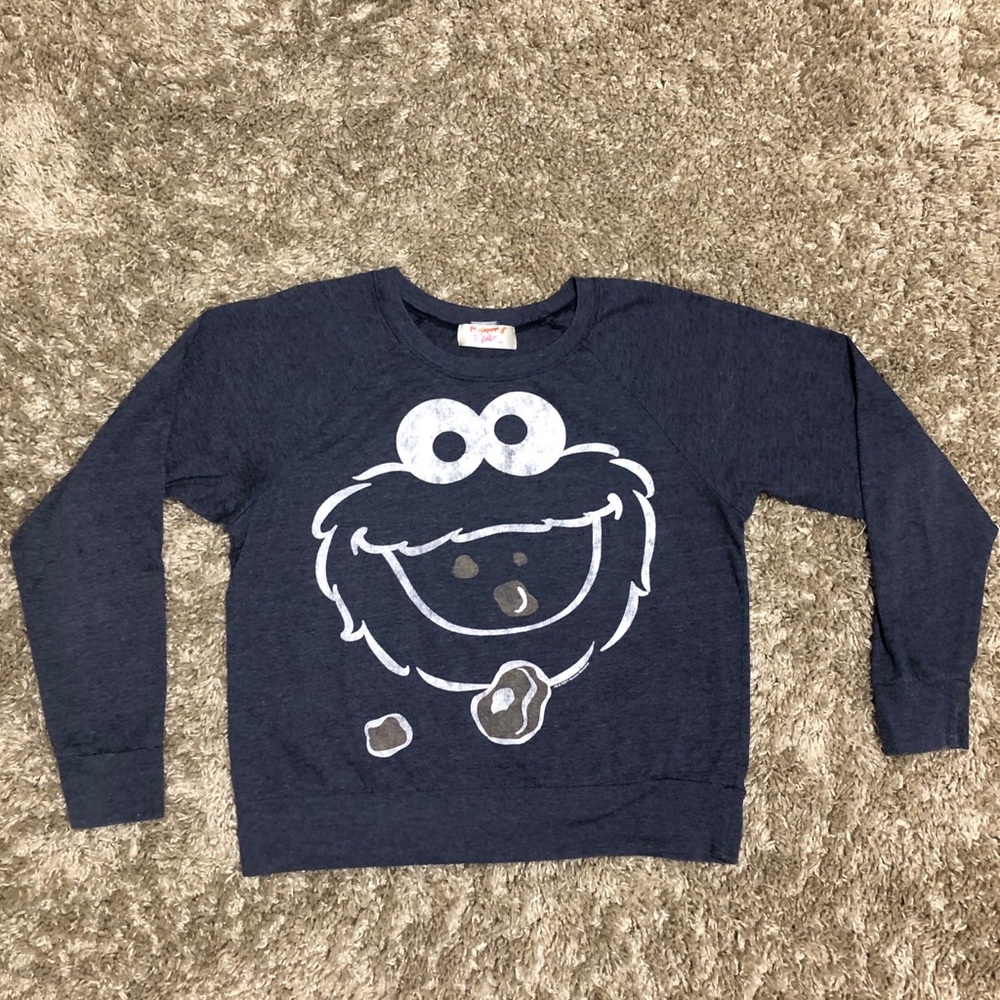 Cookie Monster Mighty Fine Long Sleeve